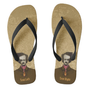 Edgar with Gold Bug Jandals
