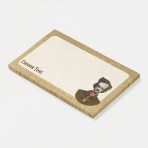Edgar with Gold Bug Post-it Notes