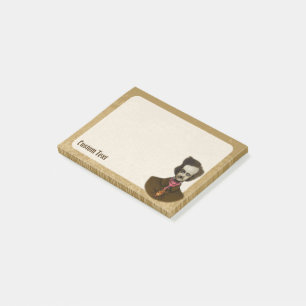 Edgar with Gold Bug Post-it Notes