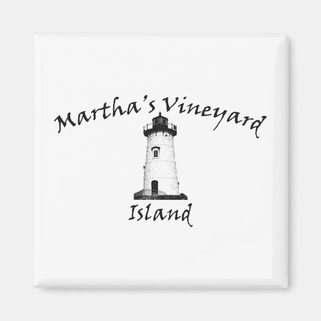 Edgartown Light Magnet (Front)