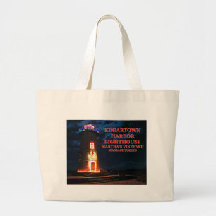 Edgartown Lighthouse,Martha's Vineyard MA Tote Bag