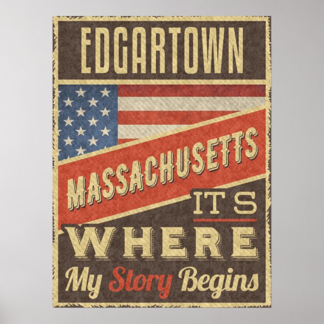 Edgartown Massachusetts Poster (Front)