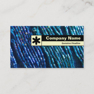Edge Labelled - Bead Braids Business Card