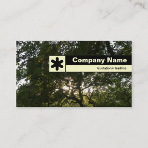 Edge Labelled - Japanese Branches 04 Business Card