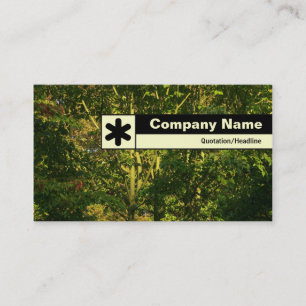 Edge Labelled - Japanese Branches 05 Business Card