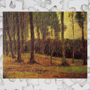 Edge of a Wood by Vincent van Gogh Jigsaw Puzzle