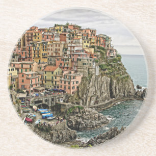 Edge of Italy - Manarla - Sandstone Coaster