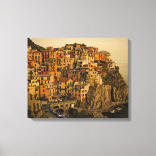 Edge of Italy - Manrola - Cinque Terre Canvas Print