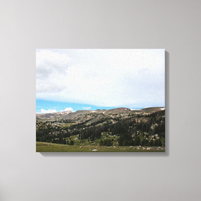 Edge of the Absaroka-Beartooth Mountains 16x20 Canvas Print (Front)