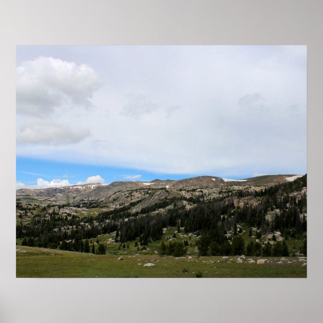 Edge of the Absaroka-Beartooth Mountains 16x20 Poster (Front)