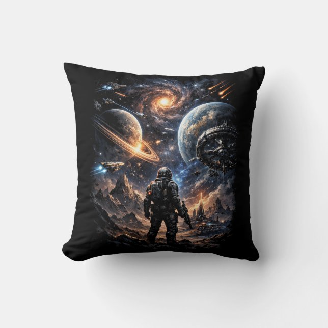 Edge of the Galaxy Cushion (Front)