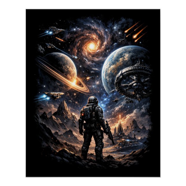 Edge of the Galaxy Poster (Front)