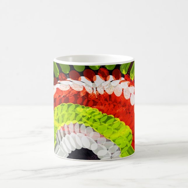 Edge of time funky art coffee mug (Center)