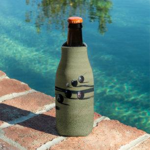 Edge of Victory: A Close Call at Lawn Bowls Bottle Cooler