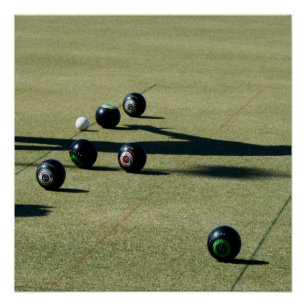 Edge of Victory: A Close Call at Lawn Bowls Poster