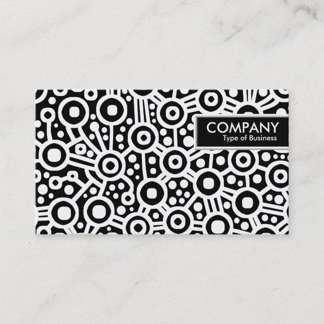 Edge Tag - Abstract Alien Circuit (Front)