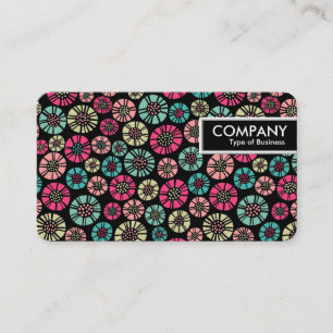 Edge Tag - Abstract Flowers 031023