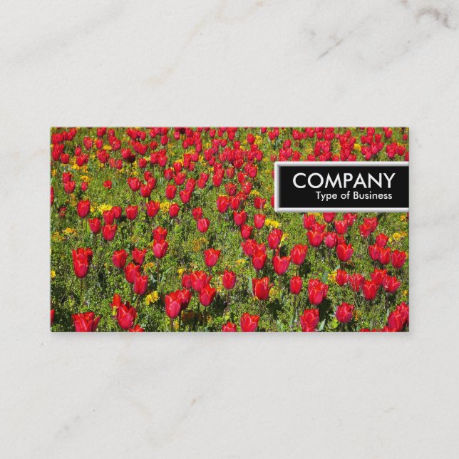 Edge Tag - Bed of Tulips (Front)