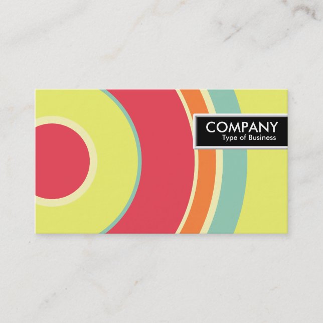 Edge Tag - Colourful  Circle 01 (Front)