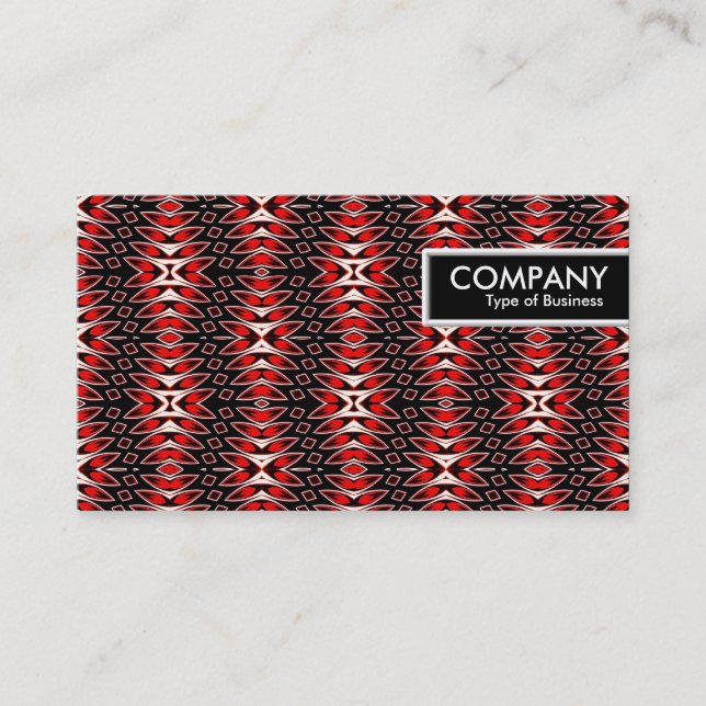 Edge Tag - Flame Pattern (Front)