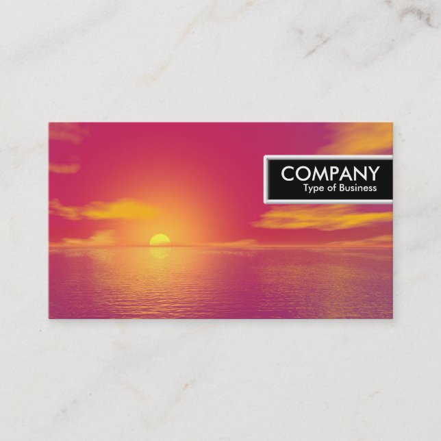 Edge Tag - Sunrise Sunset (Front)