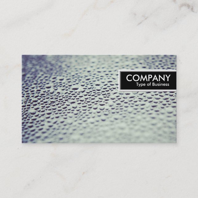 Edge Tag - Water Droplets on Glass 01 (Front)