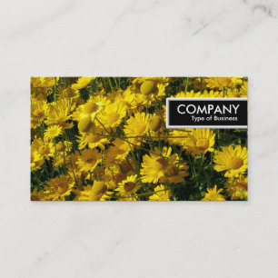 Edge Tag - Yellow Daisies