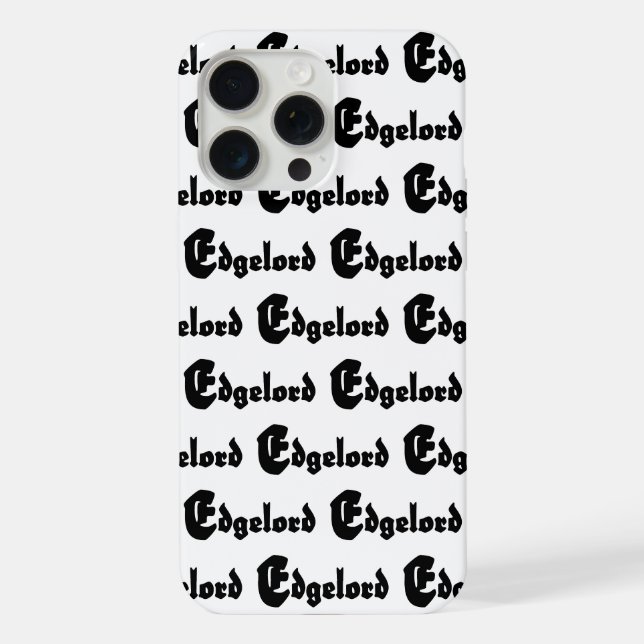 Edgelord iPhone Case (Back)