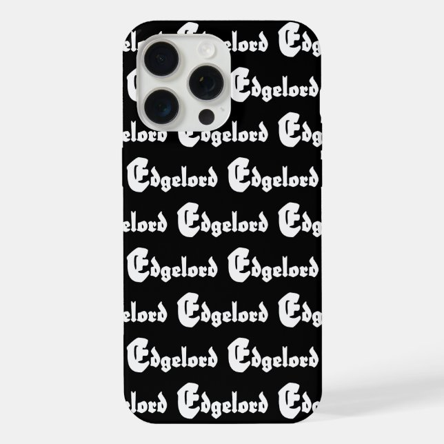 Edgelord iPhone Case (Back)
