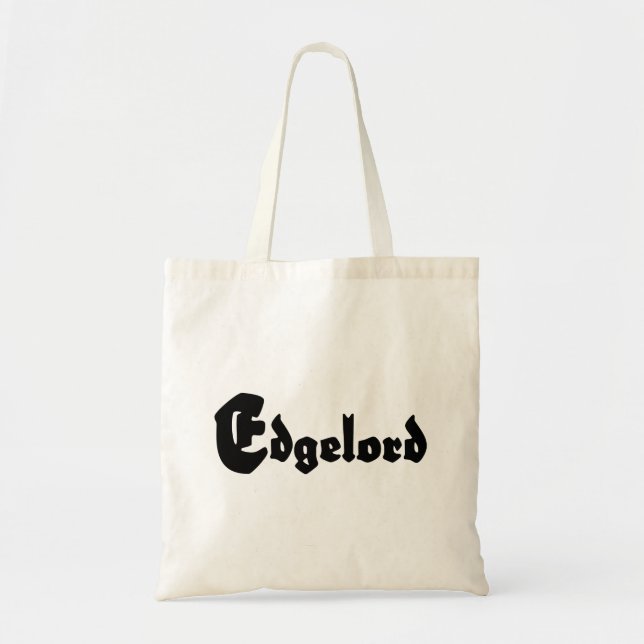 Edgelord Tote Bag (Front)