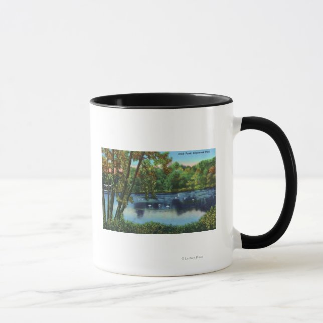 Edgewood Park View of the Duck Pond Mug (Right)