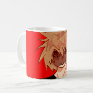 Edgy Anime Boy Grunge Aesthetic Coffee Mug