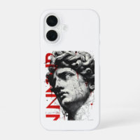 Edgy David Bust Modern Street Art Phone Case