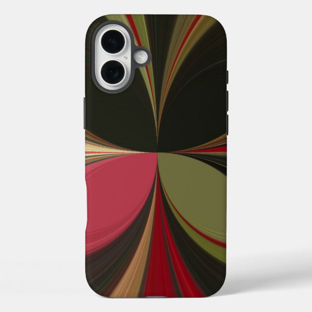 Edgy Earth Kaleidoscope Art Print Case-Mate iPhone Case (Back)