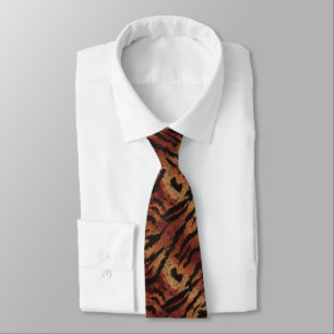 Edgy Fathers Day Animal Print Tie