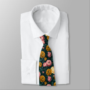 Edgy Gifts For Dad Ranunculus Tie