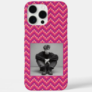 Edgy Graduation Gifts For Girlfriend Chevron Print iPhone 16 Pro Max Case