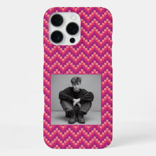 Edgy Graduation Gifts For Girlfriend Chevron Print iPhone 16 Pro Max Case