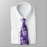 Edgy Graduation Gifts For Him Lilies Floral Tie<br><div class="desc">This patterned tie presents sophisticated charm through balanced decoration, perfect for formal dinners, corporate functions, or celebratory events, appealing to buyers seeking stylish accessories retirement , romantic anniversary gift , Surprise birthday present , birthday , anniversary , mens fashion , men gifts , groomsman gift , groomsmen gift , graduation...</div>