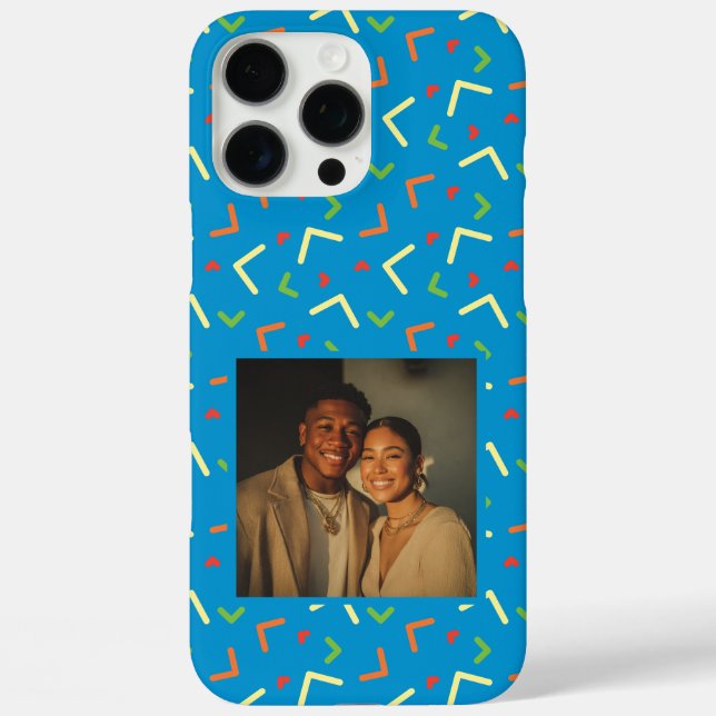 Edgy Graduation Gifts Memphis Pattern  Case-Mate iPhone Case (Back)
