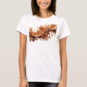 Edgy Orange GOLDEN STARS Statement Tee