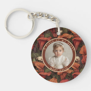 Edgy Secret Santa Gifts Custom Calla Lilies Key Ring