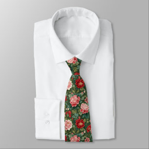 Edgy Secret Santa Gifts Victorian Floral Tie