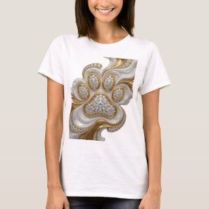 Edgy Silver ABSTRACT ART Abstract Design v2 T-Shirt