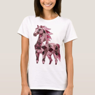 Edgy Silver ABSTRACT ART Statement Design T-Shirt