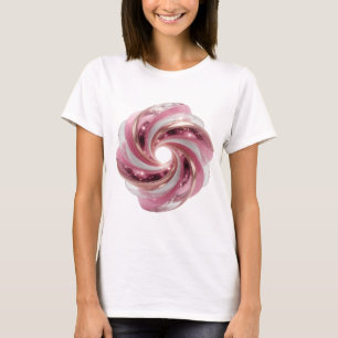 Edgy Silver SPACE GALAXY Modern Design T-Shirt