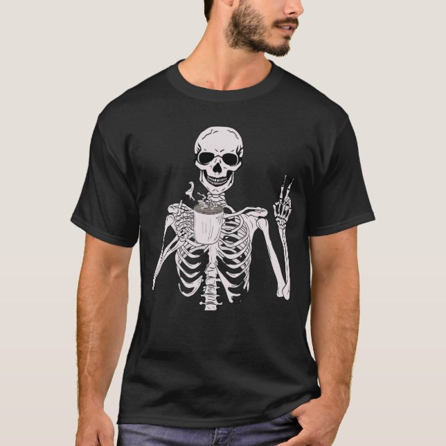 Edgy Skull Graphic Tee (Front)