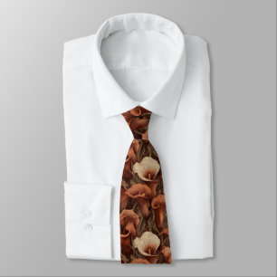 Edgy Valentine Gifts For Husband Calla Lilies Flor Tie