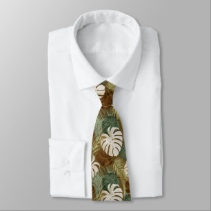 Edgy Valentine Gifts For Husband Tropical Flower Tie