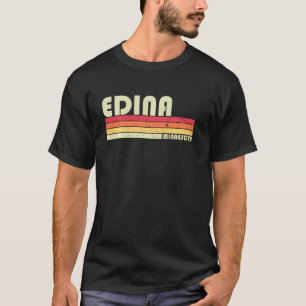Edina Mn Minnesota  City Home Roots  Retro 70s 80s T-Shirt